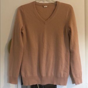 Pink cashmere sweater